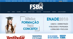 Desktop Screenshot of faculdadesocial.edu.br